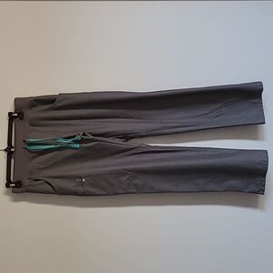 Graphite Gray Figs Women's Cargo Scrub Pants XS Excellent  Condition!